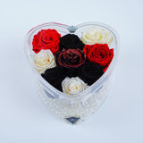 9 Rose Heart - Romantic Heart Jadorit