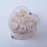 11 Rose Heart - Blush Pink Roses Jadorit