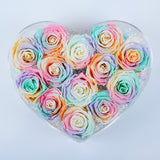 13 Rose Heart - Unicorn Rainbow Heart Jadorit