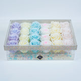 24 Rose Square - Pastel Roses Jadorit