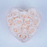 11 Rose Heart - Blush Pink Roses Jadorit