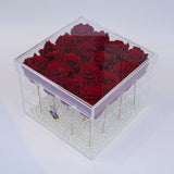 16 Rose Stem - Regal Red Roses Jadorit