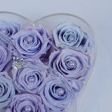 9 Rose Heart - Lavender Dreams Jadorit