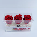 Custom 3 Rose Square with Drawer - Make it Yours Jadorit