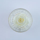 Single Rose Round - Glow in the Dark Rose Jadorit