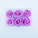 6 Rose Square with Drawer - Orchid Pearl Roses Jadorit