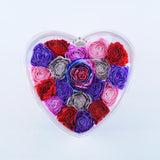 20 Rose Heart - Chic Lilac Rainbow Jadorit