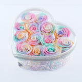 13 Rose Heart - Unicorn Rainbow Heart Jadorit