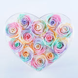 13 Rose Heart - Unicorn Rainbow Heart Jadorit