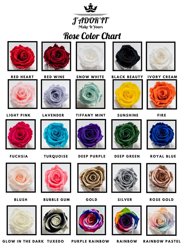 Custom 8 Rose Round with Drawer - Make it Yours Jadorit